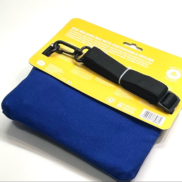 Wild & Woofy Dog Pet Walking Bag Customizable Iron-On Patches W/Adjustable Strap - Picture 7 of 16